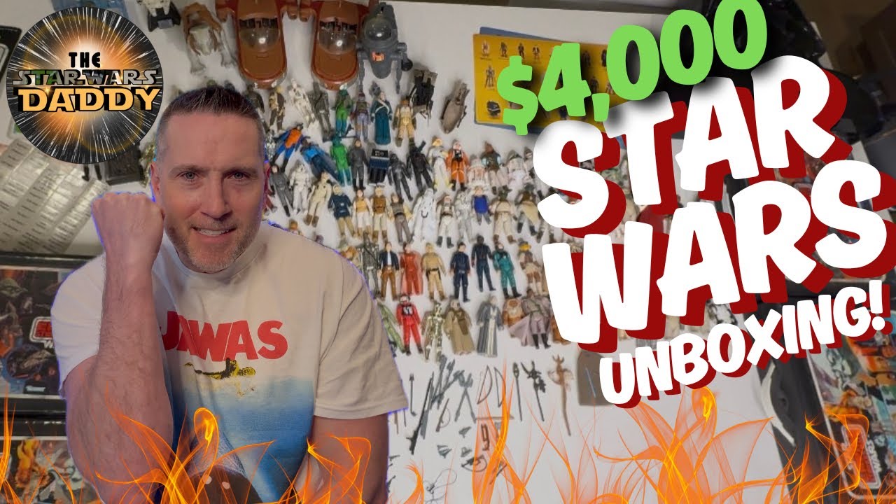 EPIC $4,000 Star Wars Collection Unboxing! 100+ Figures, NO Repros