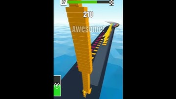 Stack Colors Gameplay in level 37