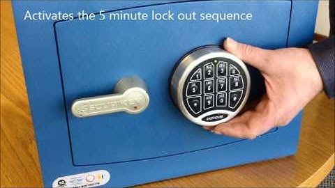 Mini Vault S2 Electronic Wrong Code Penalty