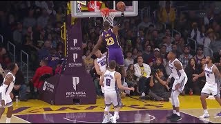 Lebron james shows he can still get up in year 17. subscribe:
https://www./user/bleacherreport?sub_confirmation=1 follow on ig:
http://www.instagr...