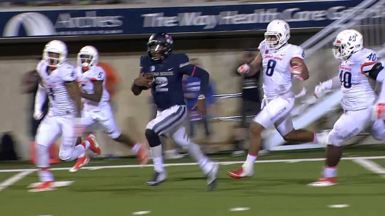 2015 USU vs Boise St Highlight