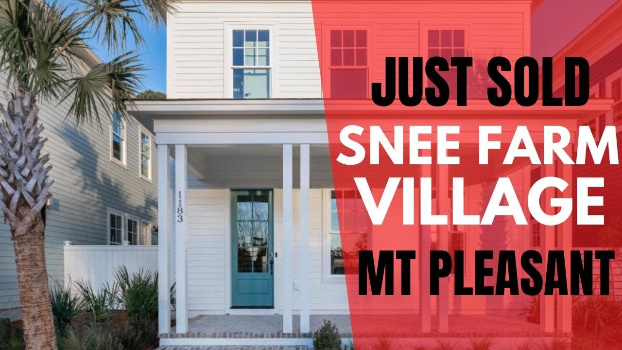 Snee Farm Village HomeMt Pleasant SC29464(Just Sold) YouTube