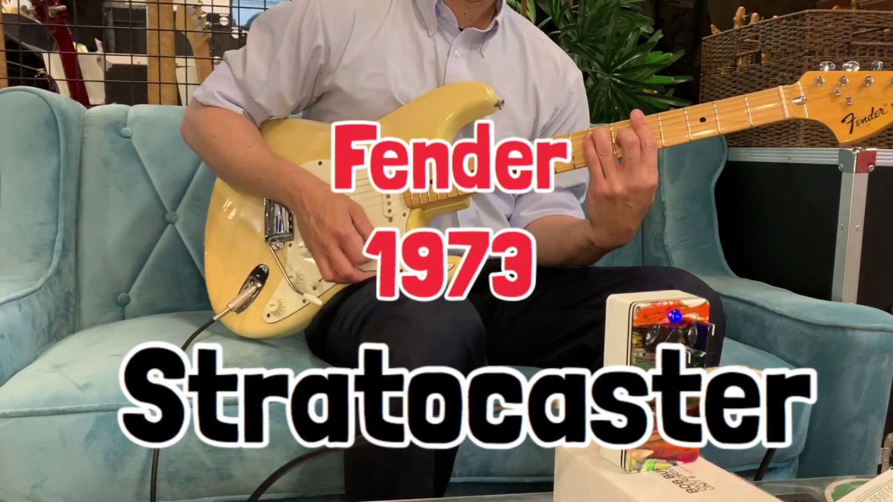 TC楽器】1973 Fender Stratocaster Blonde / Maple 【商品紹介】 - YouTube