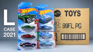 UNBOXING: Hot Wheels 2021 - L Case!