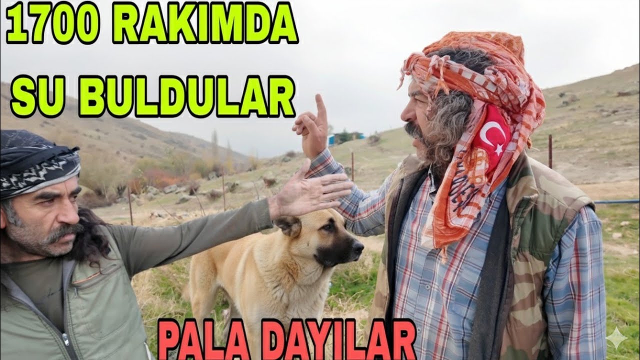 PALA DAYILAR 1700 METREDE SU BULDULAR KOMŞULARI KURTARDILAR..ZORLU YAŞAMLAR