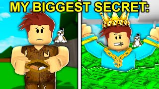 I'm The RICHEST KID, But It’s My BIG SECRET.. (Roblox Brookhaven)