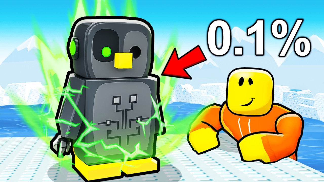I Got The 0.1% CYBERGUIN Skin in Knockout!