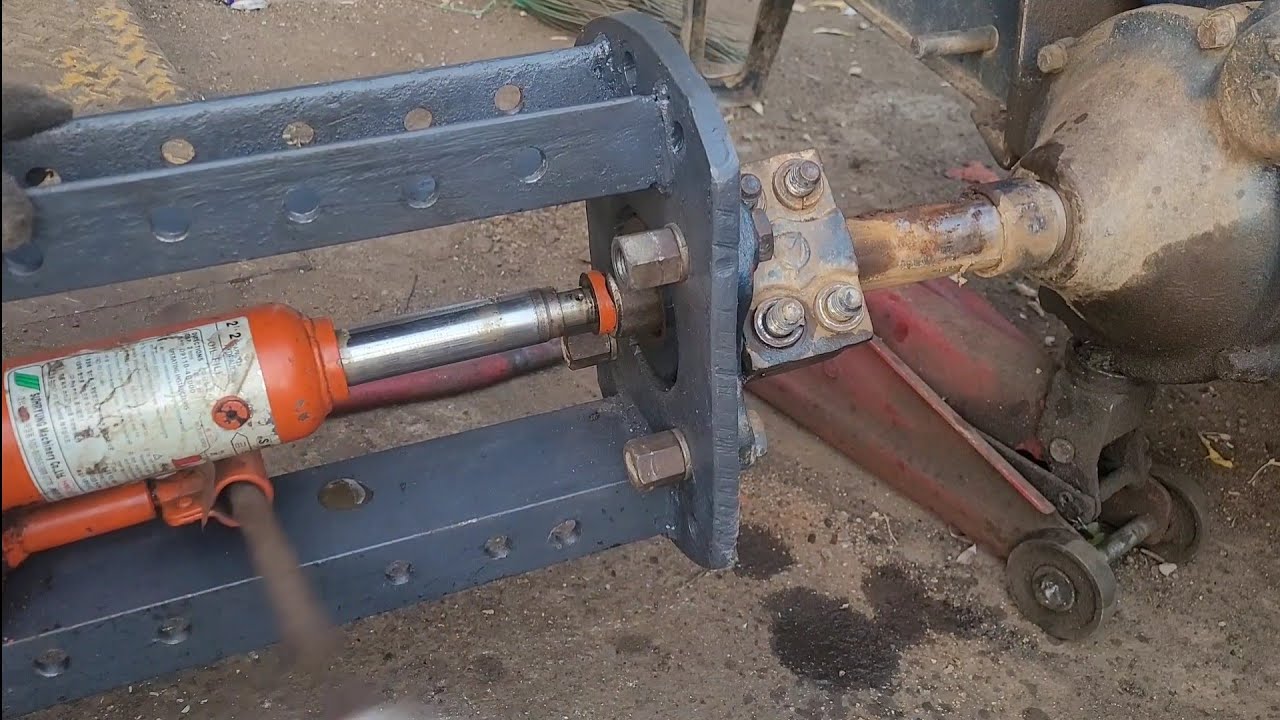 경운기허브빼기