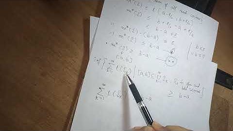 Outer measure of an interval