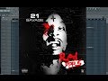 21 Savage - Red Opps Remake Fl Studio 2017 (Original)