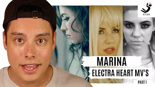 Marina And The Diamonds - Electra Heart MV'S (Part 1) || REACTION & ANALYSIS