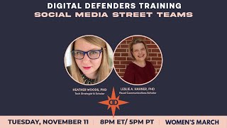 Digital Defenders: Social Media Street Teams