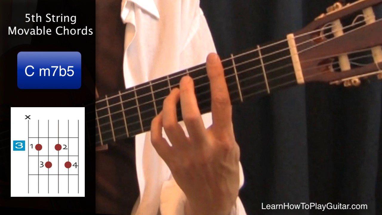 5th String Movable Chords (Chord Shapes) - YouTube