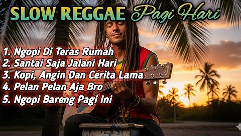 Slow Reggae Pagi Hari 2025 ☕ Lagu Santai Ngopi, Relaksasi, dan Teman Kerja untuk Menenangkan Hati