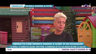 Meniul cu care Monica Anghel a slăbit 25 de kilograme