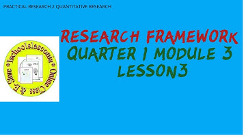 Practical Research 2 Quarter 1 Module 3 Lesson 3 Research Hypothesis (Q1M3L3)