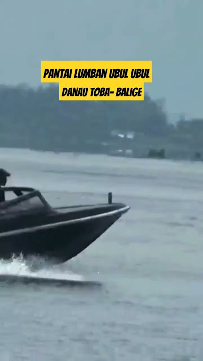 Pantai Lumban Ubul-Ubul Danau Toba,-Balige Ramai Pengunjung