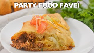 Party Food Favorite | Veal Taco Crescent Ring