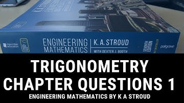 Trigonometry Chapter Questions 1 - K Stroud Engineering Mathematics