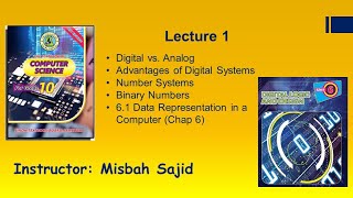 Chapter No 6 (Digital Logic and Design)_Lecture 1_ Computer Science_Grade 10_Karachi (Sindh Board)