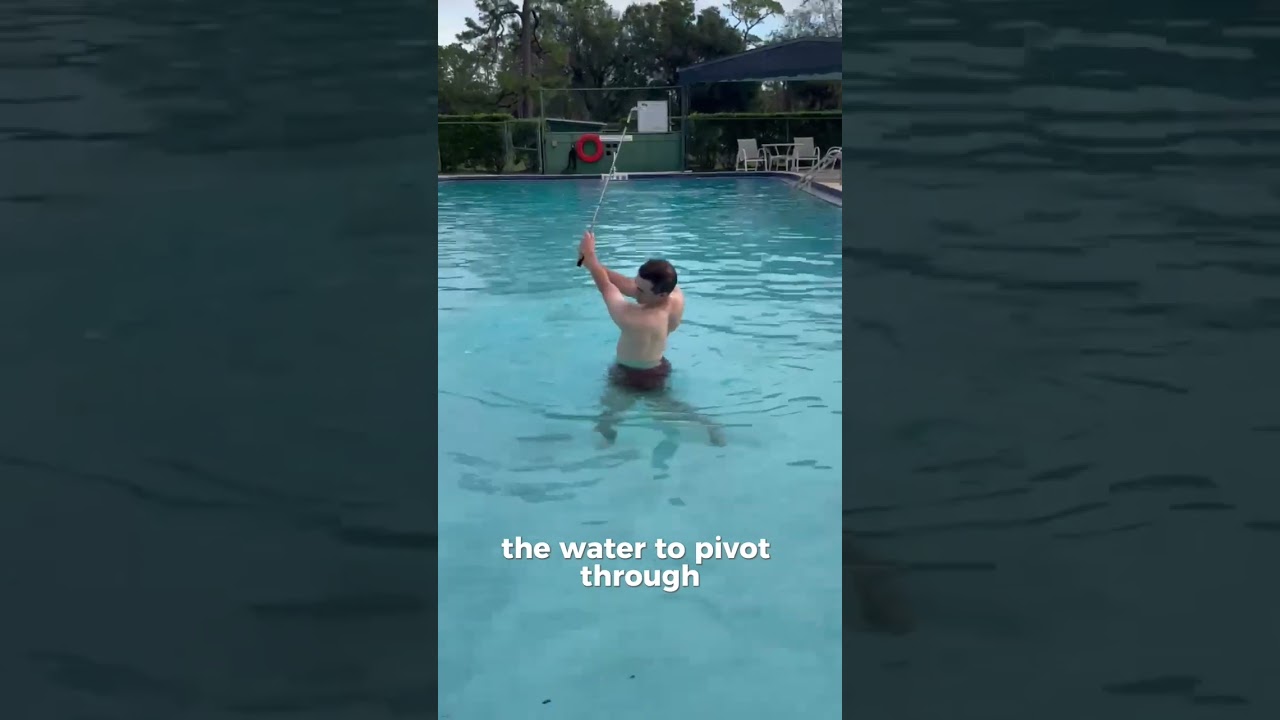 Training Your Golf Swing With Water