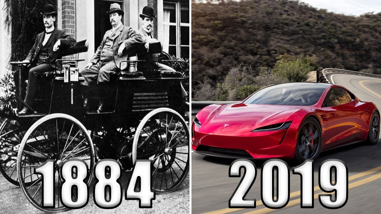 Evolution of Electric Cars 18842019 History YouTube