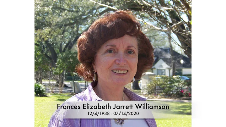 Frances Williamson's Memorial Slideshow