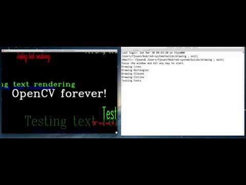 OpenCV binding preview for Red/System
