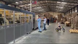 FFG-SNOVA-TP924 Auto flexo printer folder gluer inline + inline automatic strapping machine