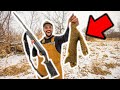 Winter SQUIRREL HUNTING at My FARM in the SNOW!!! (Catch Clean Cook)