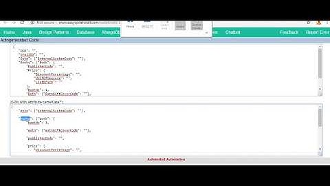 XML2JSON; XML to JSON; xml to json conversion; Xml To Json  Conversiona at www.easycodeforall.com