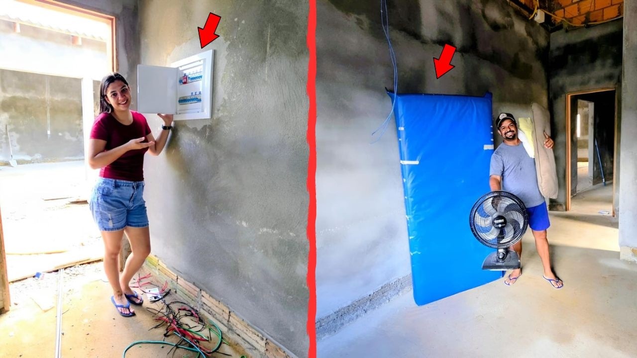 Nossa alegria virou medo! 😱 Olha o que fizemos para não roubarem a obra