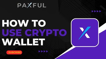 How to Use Paxful Crypto Wallet !