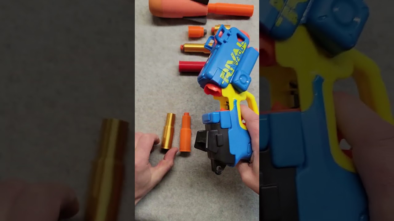 💥Kapow!💥 Firing Full Length & 2x Half Length Darts With Nerf Rival Pilot Shells! Mod 