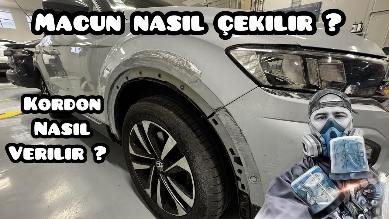 Kordon Nasıl Yapılır ? Macun Nasıl Çekilir ? Zımpara 