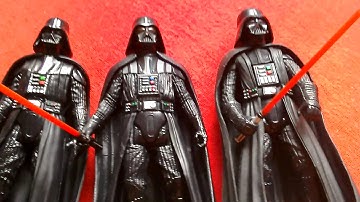 Darth Vader (5poa 3.75 Hasbro)comparison 😨