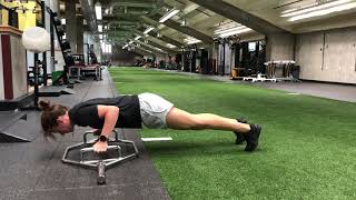 Pushup 3 pt. Iso
