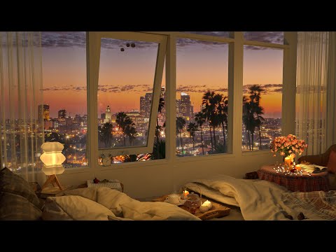 Bedroom Bliss ~ Unwind with Soft Jazz in Your Luxurious Bedroom for a Peaceful Night's Sleep 🌙🎶