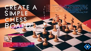 How to create simple chess board with html and css #css # html Guide