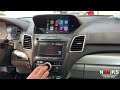 2016  2018 acura rdx apple carplay  android auto wired  wireless mi  usb media player