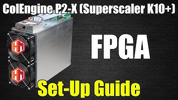 ColEngine P2-X ( SUPERSCALER k10+ ) Set-up Guide, Algo Burning (ALPH)