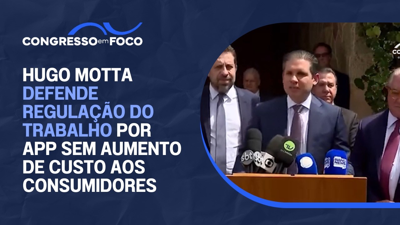 Hugo Motta defende regulação do trabalho por app sem aumento de custo aos consumidores