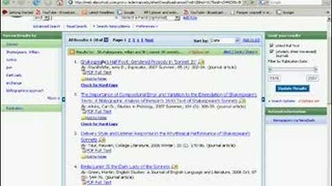 Research Tutorial ENGL 2321: Finding Scholarly Articles