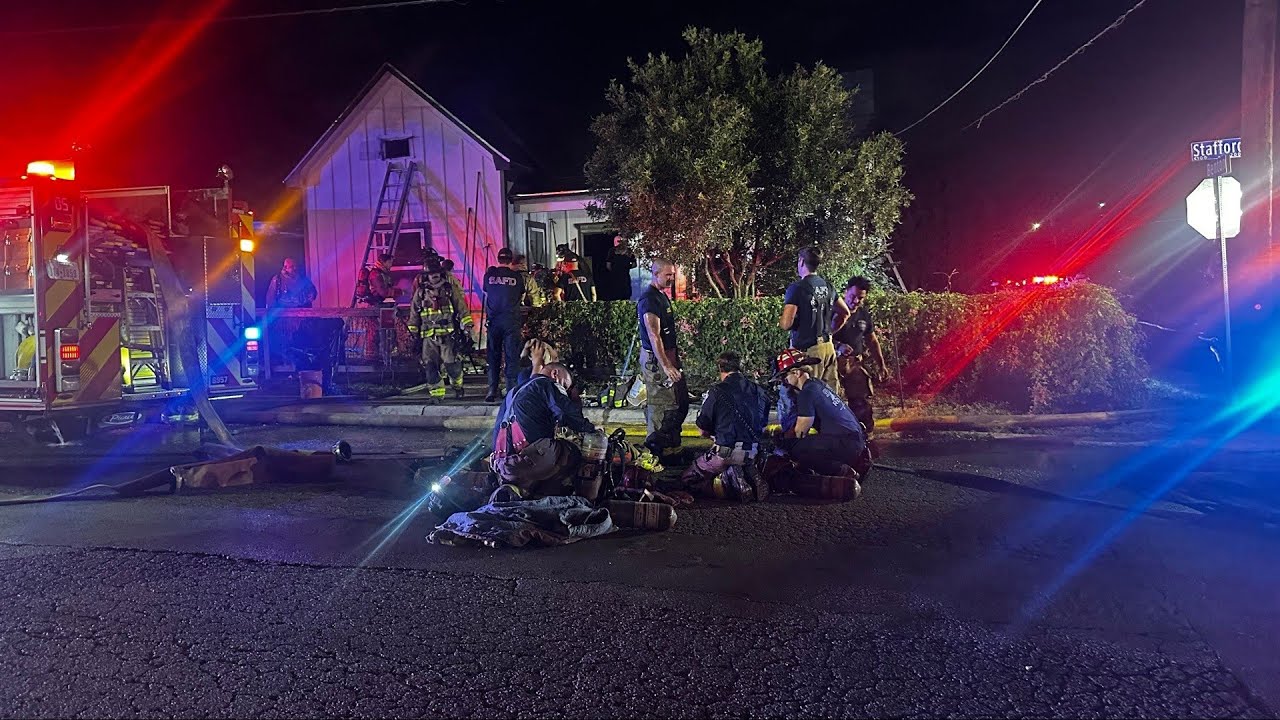 Arson suspected in fire to newly renovated home, SAFD says - YouTube