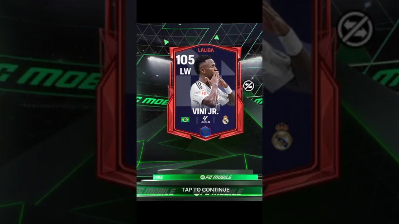 КАК ПОЛУЧИТЬ VINICIUS JR POTM 25 В EA FC FIFA MOBILE 24 25 