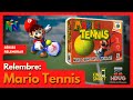 MARIO TENNIS para Nintendo 64: Pura diversão direto das quadras de tênis