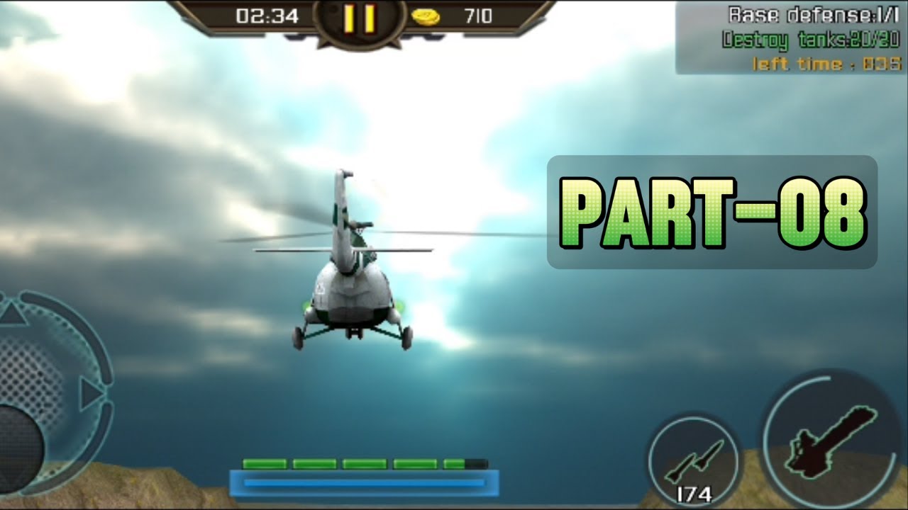 Gunship Strike 3d | GamePlay | Level 8 #part8 @thedeadpoolgamer - YouTube