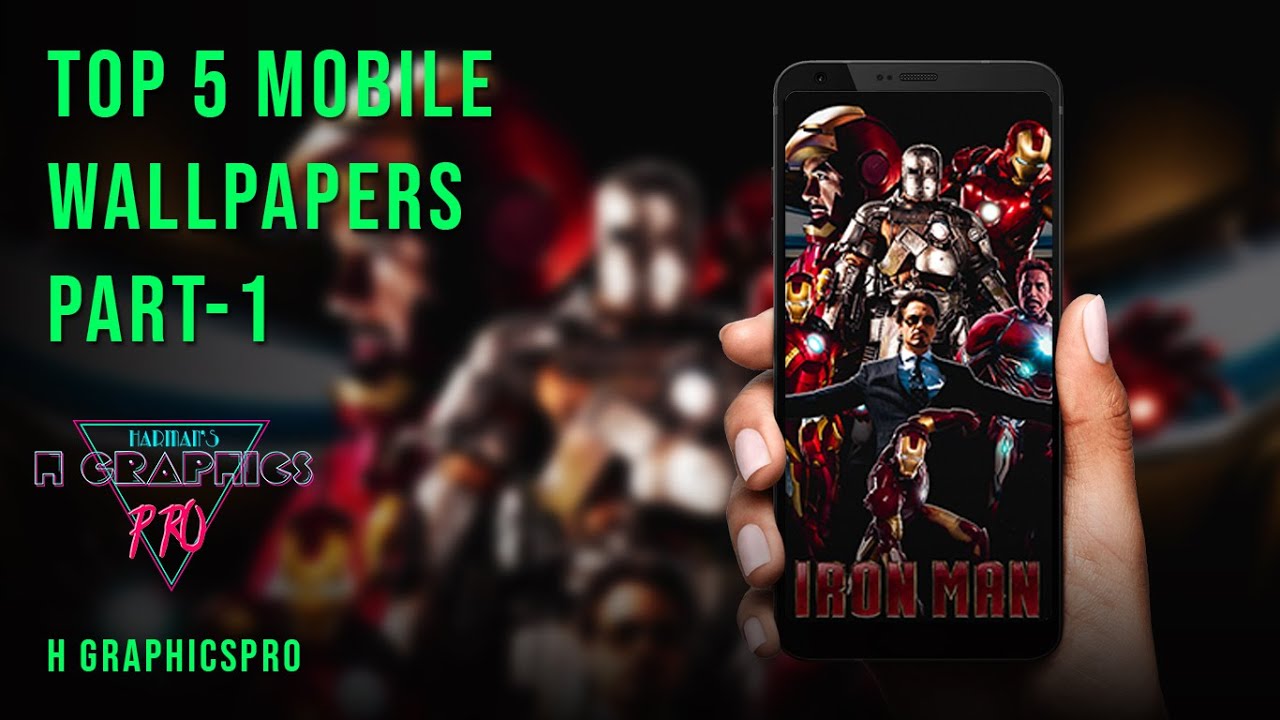 Top 5 Superhero Mobile Wallpaper Part 1 by HGraphicsPro