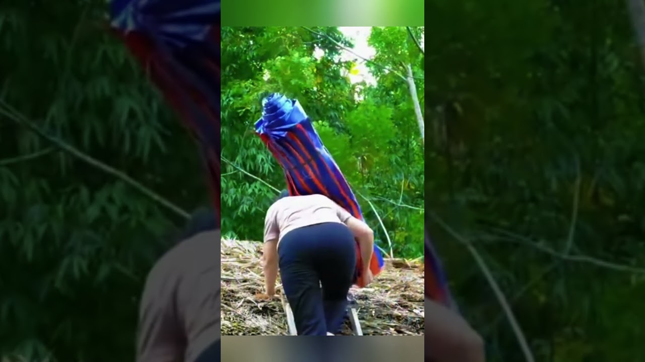 Single Mom Repairs Her Roof After the Storm — Hoping to Survive the Rainy Season