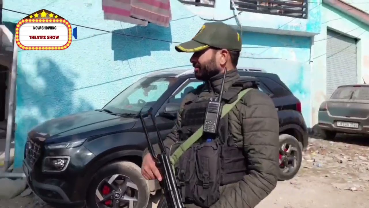 Police conducted an intensive search and verification operation in Rajiv Nagar.